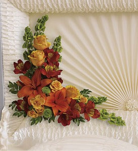 Island Sunset Casket Corner Piece